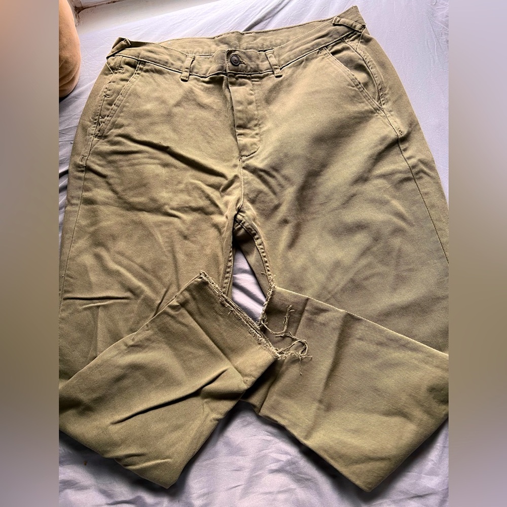 Zara chino denim pant size 36